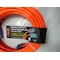 Century SJTW Extension Cord, 12 AWG, 12/3, 1 Outlets, Orange, PVC, 50 ft D17442050 - alternate 3
